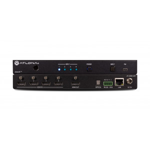 ATLONA 4K HDR Four-Input HDMI Switcher w/ Auto-Switching