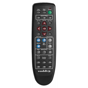 VADDIO IR Remote Commander with audio controls (WW)