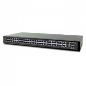 LUXUL 52-PORT GIGABIT POE+ L2/L3 MANAGED SWITCH