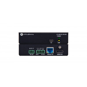 ATLONA 4K/UHD HDMI Over HDBaseT RX with Control and PoE