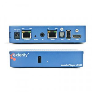 EXTERITY AvediaPlayer r9300-se receiver, No USB port