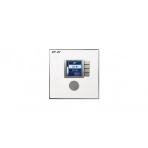 ECLER Net compatible wall panel LCD rotary+4 button
