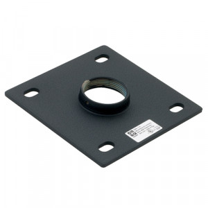 CHIEF Ceiling Plate 152mm Black Supports 226.8kg