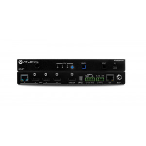 ATLONA 4-Input 4K HDR Switcher with HDMI & HDBaseT Inputs